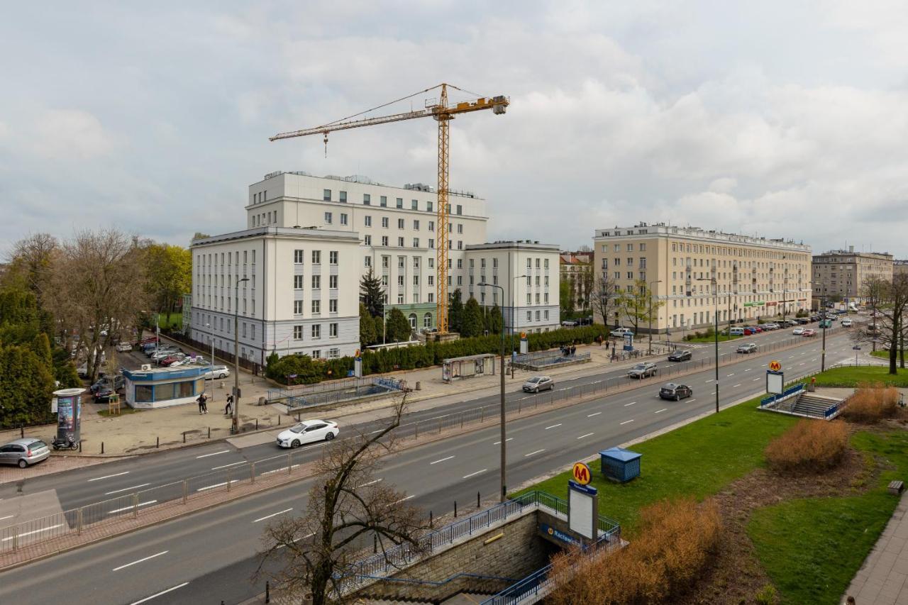 Metro Raclawicka Cozy Studio Apartment By Noclegi Renters Warszawa Exteriör bild
